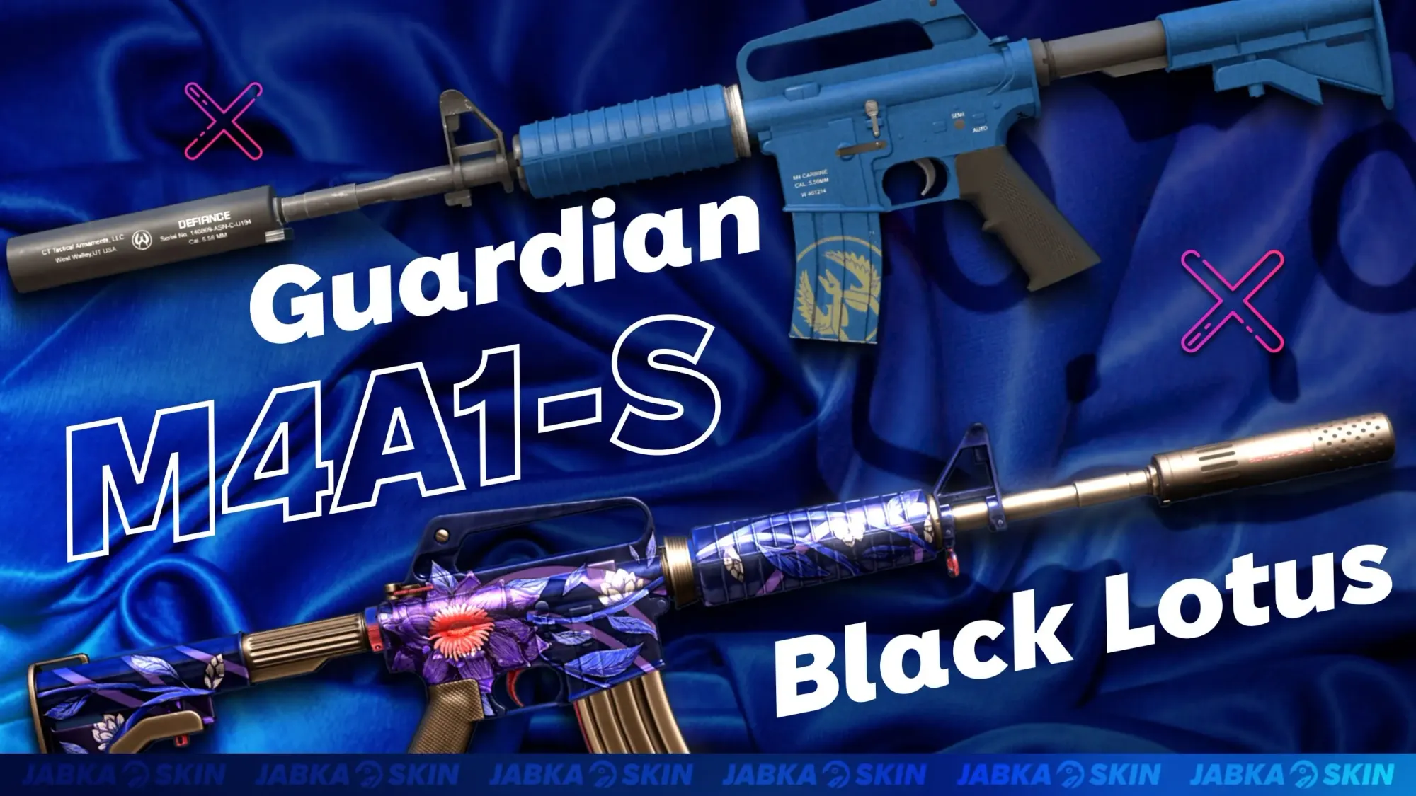 Синие скины на M4A1-S