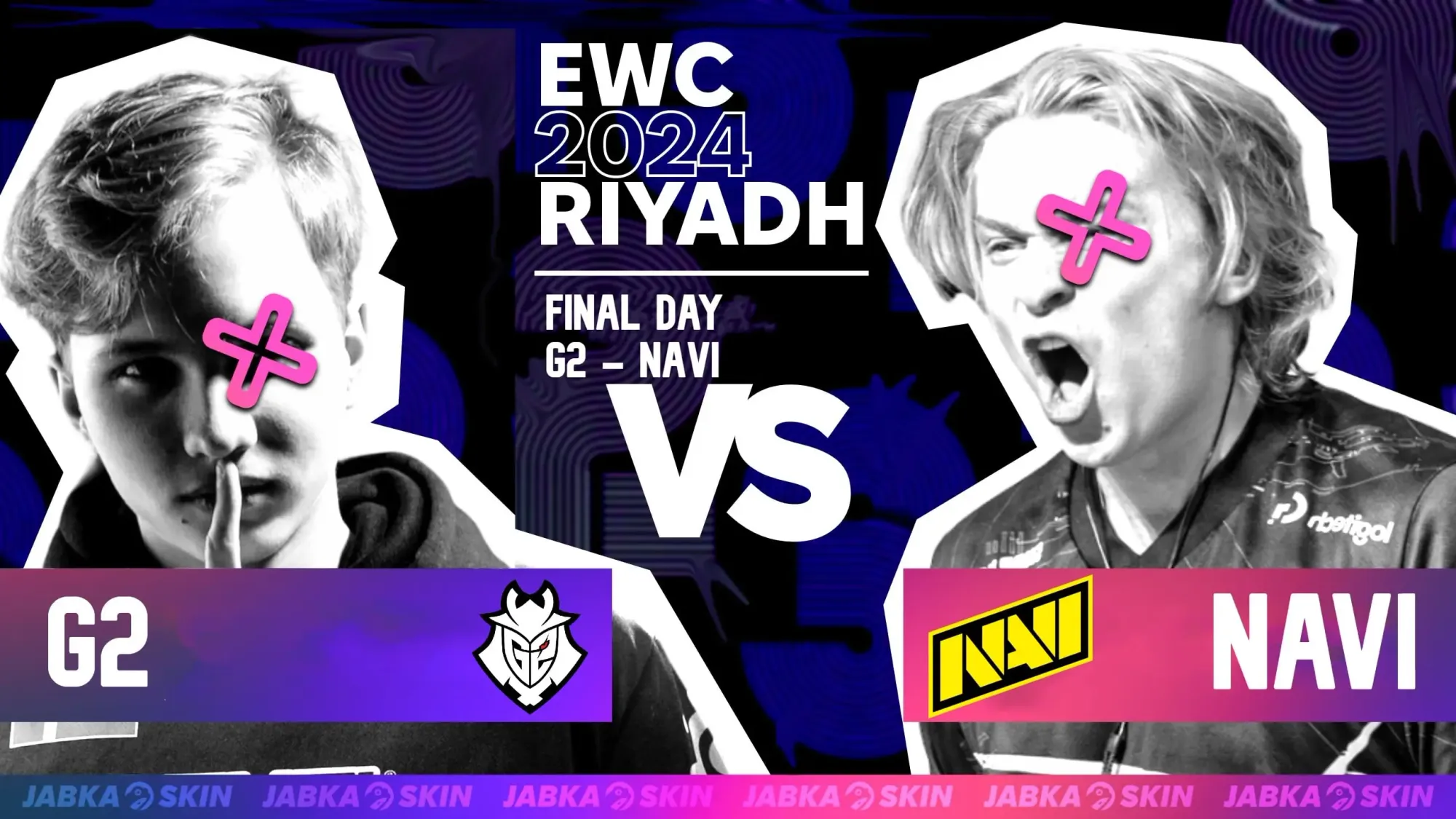 Г2 против Нави на Esports World Cup 2024