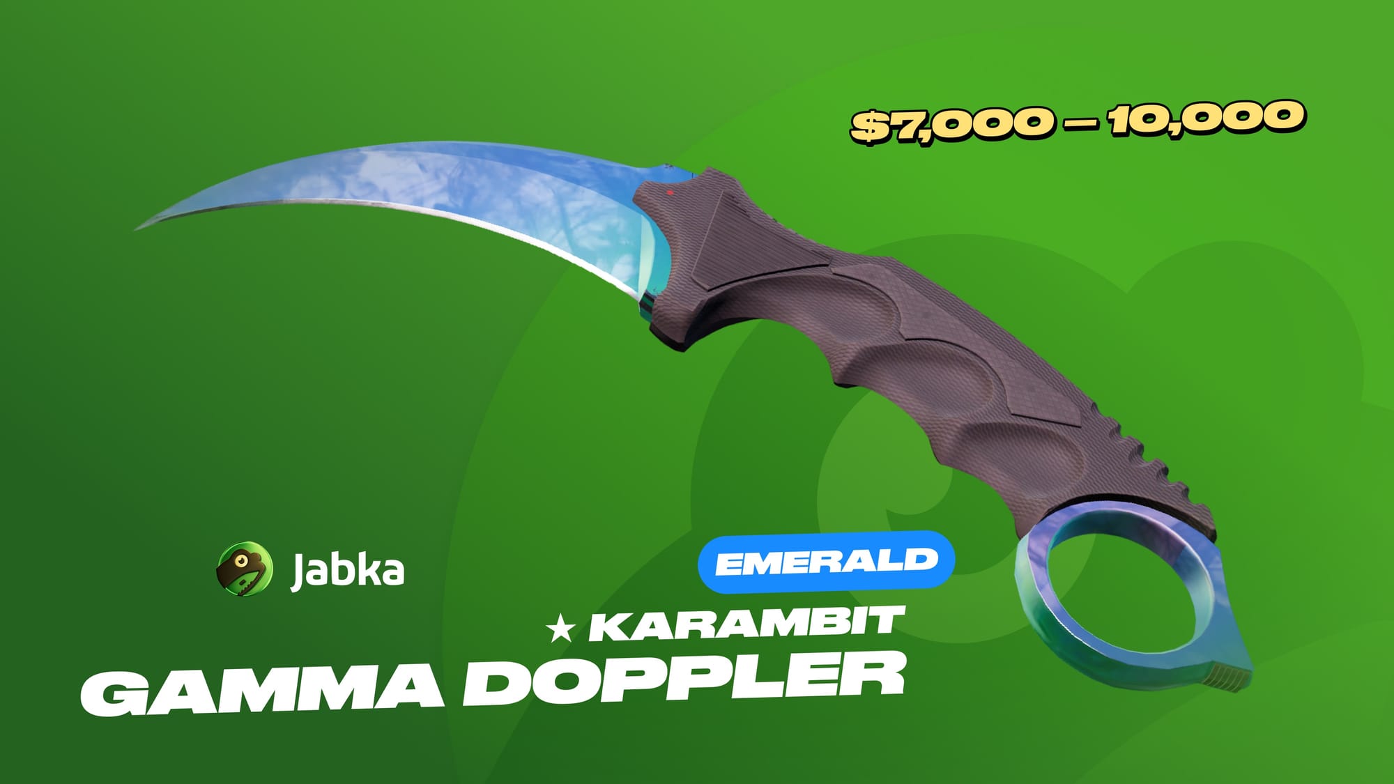 Karambit Gamma Doppler Emerald