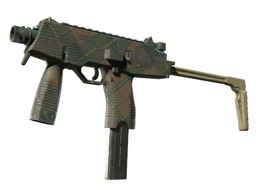 MP9 | Green Plaid