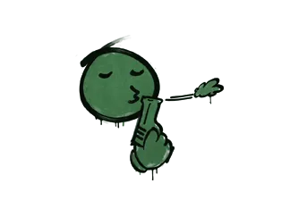 Sealed Graffiti | Quickdraw (Jungle Green)