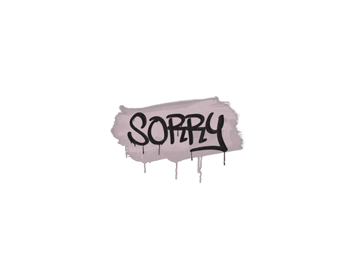 Sealed Graffiti | Sorry (War Pig Pink)