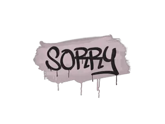 Sealed Graffiti | Sorry (War Pig Pink)