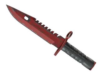 ★ M9 Bayonet | Crimson Web (Well-Worn)