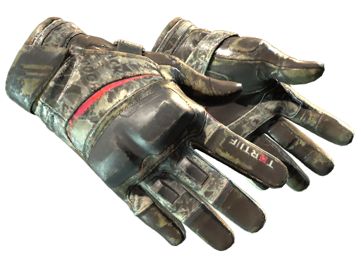 ★ Moto Gloves | Boom! (Battle-Scarred)