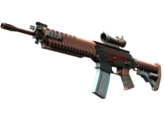 StatTrak™ SG 553 | Ol' Rusty (Well-Worn)