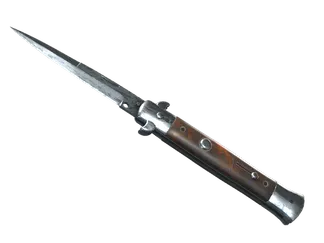 ★ Stiletto Knife | Damascus Steel (Minimal Wear)