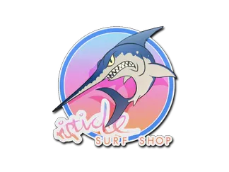 Sticker | Miami Stabbyfish