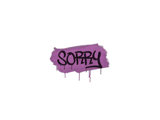 Sealed Graffiti | Sorry (Bazooka Pink)