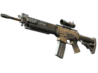 StatTrak™ SG 553 | Triarch (Battle-Scarred)