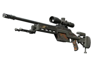 StatTrak™ SSG 08 | Death's Head (Battle-Scarred)