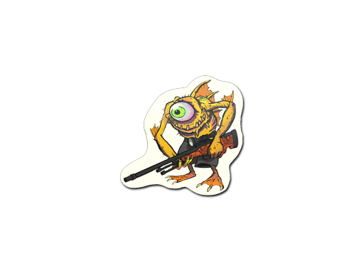 Sticker | Yellow Cyclawps