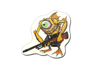 Sticker | Yellow Cyclawps