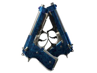 Dual Berettas | Cobalt Quartz (Factory New)