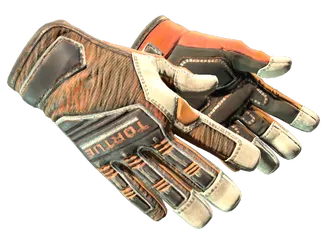 ★ Specialist Gloves | Tiger Strike (Well-Worn)