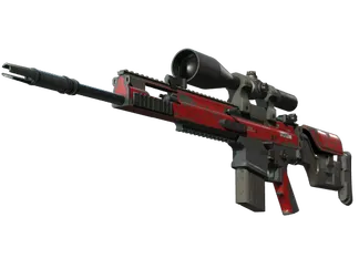 SCAR-20 | Crimson Web (Field-Tested)