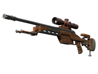 SSG 08 | Orange Filigree