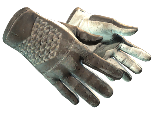 ★ Driver Gloves | Black Tie (Battle-Scarred)