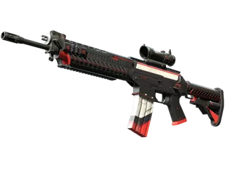 StatTrak™ SG 553 | Cyrex (Well-Worn)