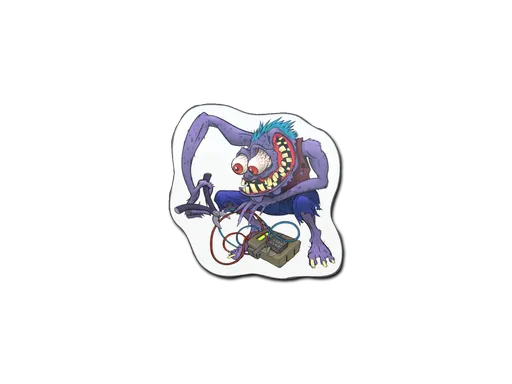 Sticker | Purple Bombster