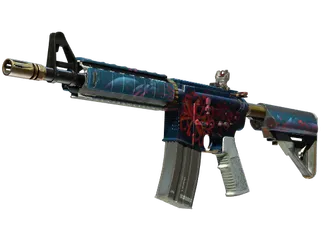 M4A4 | Spider Lily (Well-Worn)