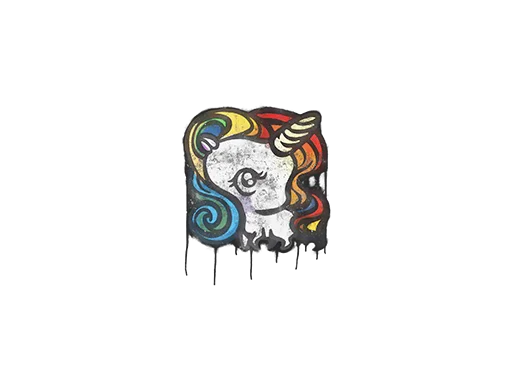 Sealed Graffiti | Unicorn
