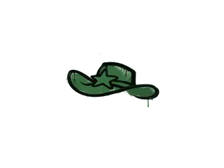 Sealed Graffiti | Sheriff (Jungle Green)