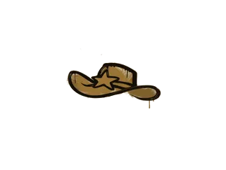 Sealed Graffiti | Sheriff (Desert Amber)