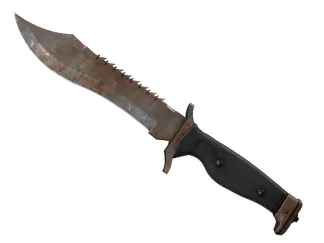 ★ Bowie Knife | Rust Coat (Battle-Scarred)