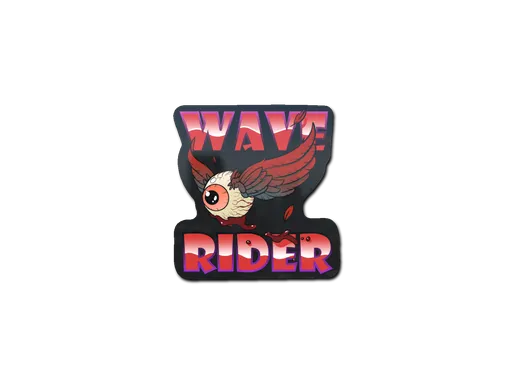 Sticker | Blood Moon Wave Rider