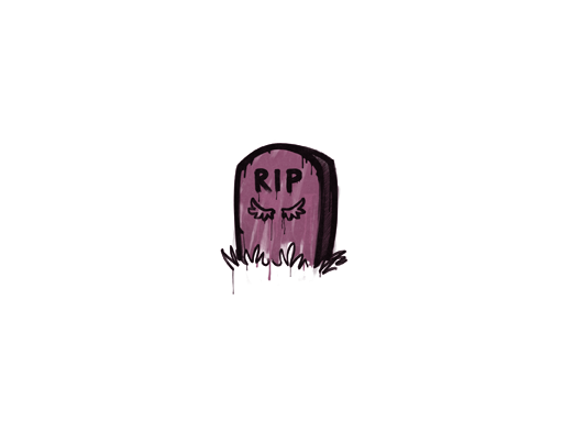 Sealed Graffiti | Tombstone (Princess Pink)