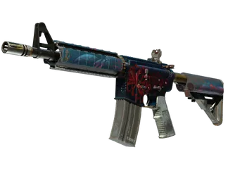 M4A4 | Spider Lily (Battle-Scarred)