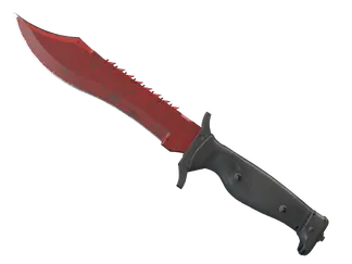 ★ Bowie Knife | Crimson Web (Well-Worn)