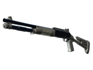 XM1014 | Blue Steel (Battle-Scarred)