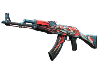 StatTrak™ AK-47 | Point Disarray (Well-Worn)