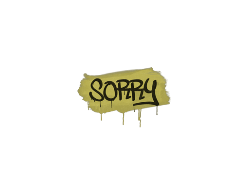 Sealed Graffiti | Sorry (Tracer Yellow)