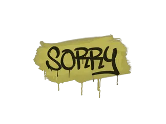 Sealed Graffiti | Sorry (Tracer Yellow)