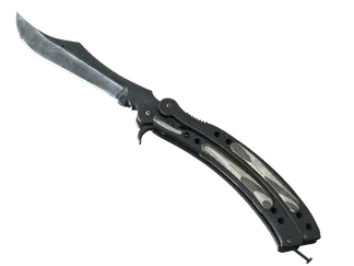 ★ Butterfly Knife | Black Laminate (Minimal Wear)