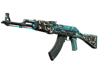 StatTrak™ AK-47 | Frontside Misty (Battle-Scarred)