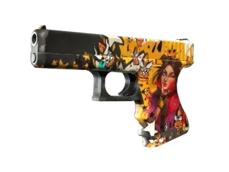 Glock-18 | Bullet Queen (Well-Worn)