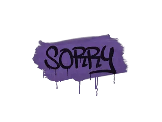 Sealed Graffiti | Sorry (Monster Purple)