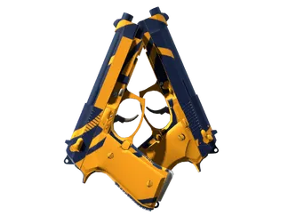 StatTrak™ Dual Berettas | Marina (Minimal Wear)