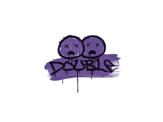Sealed Graffiti | Double (Monster Purple)