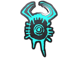 Headcrab Glyph Pin