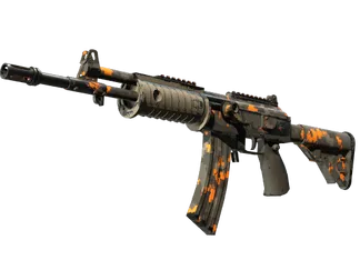 StatTrak™ Galil AR | Orange DDPAT (Well-Worn)