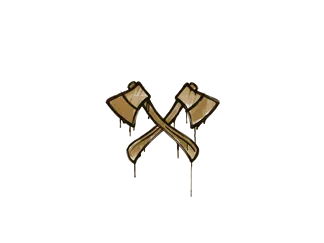 Sealed Graffiti | X-Axes (Desert Amber)