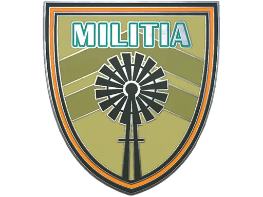 Militia Pin