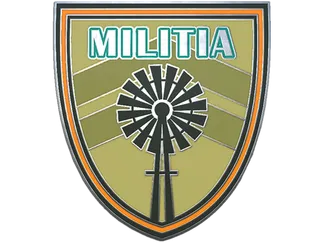 Militia Pin