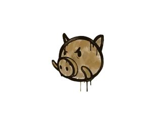 Sealed Graffiti | Piggles (Desert Amber)