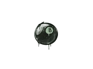 Sealed Graffiti | 8-Ball (Cash Green)